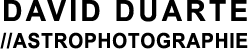 David Duarte Astrophotographie Logo